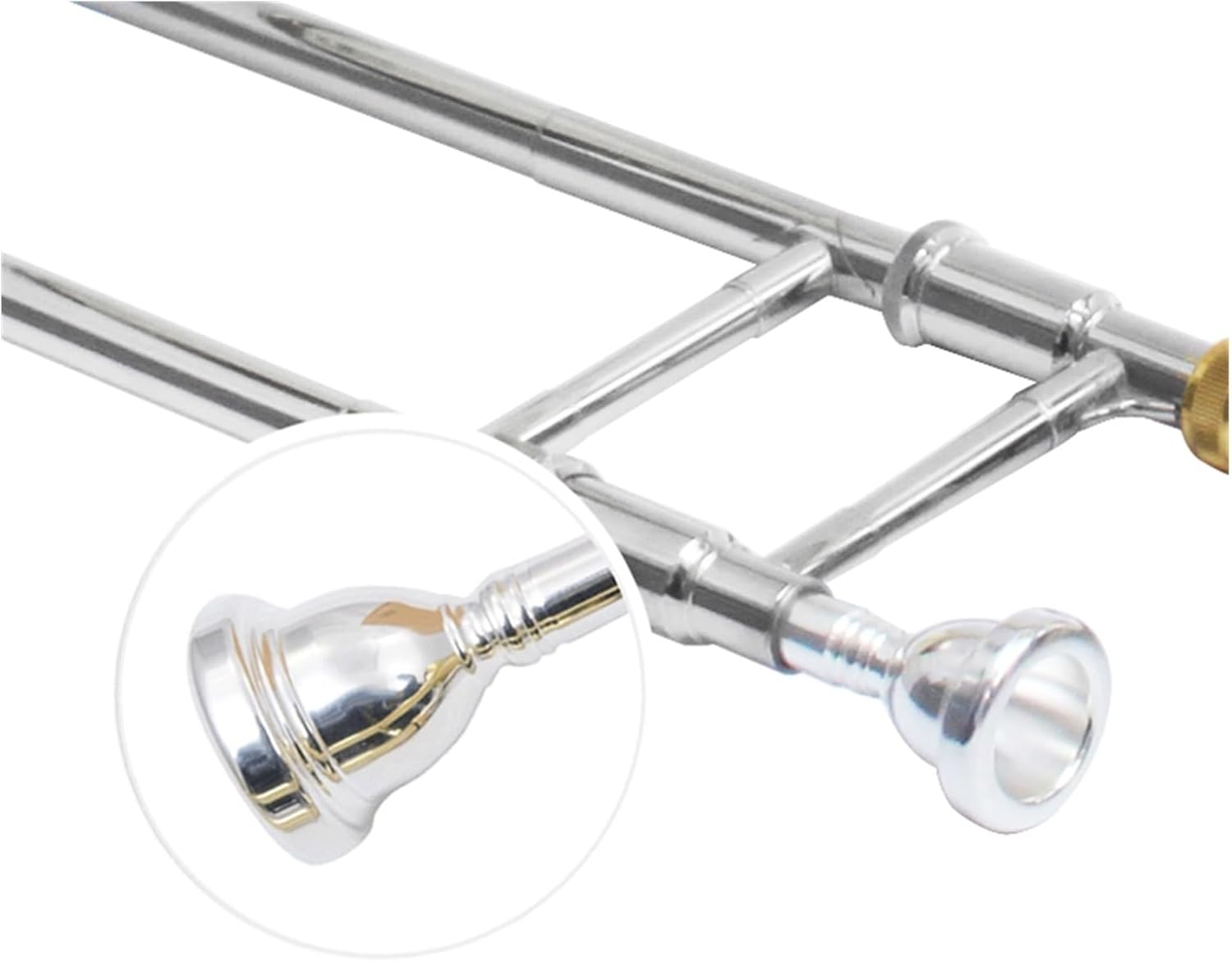 Adult Trombone Instrument Beginner Tenor Trombone Tuning Bb/F Playing Instrument