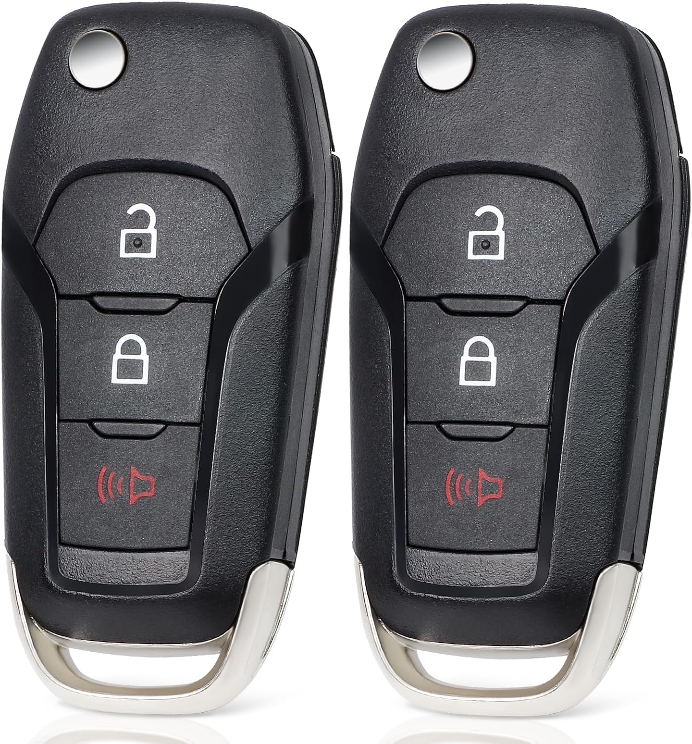 Beefunny Replacement Flip Remote Key Fob N5F-A08TBLP 164-R8334 for Ford F-250 F-350 F-450 2023 2024 (2)