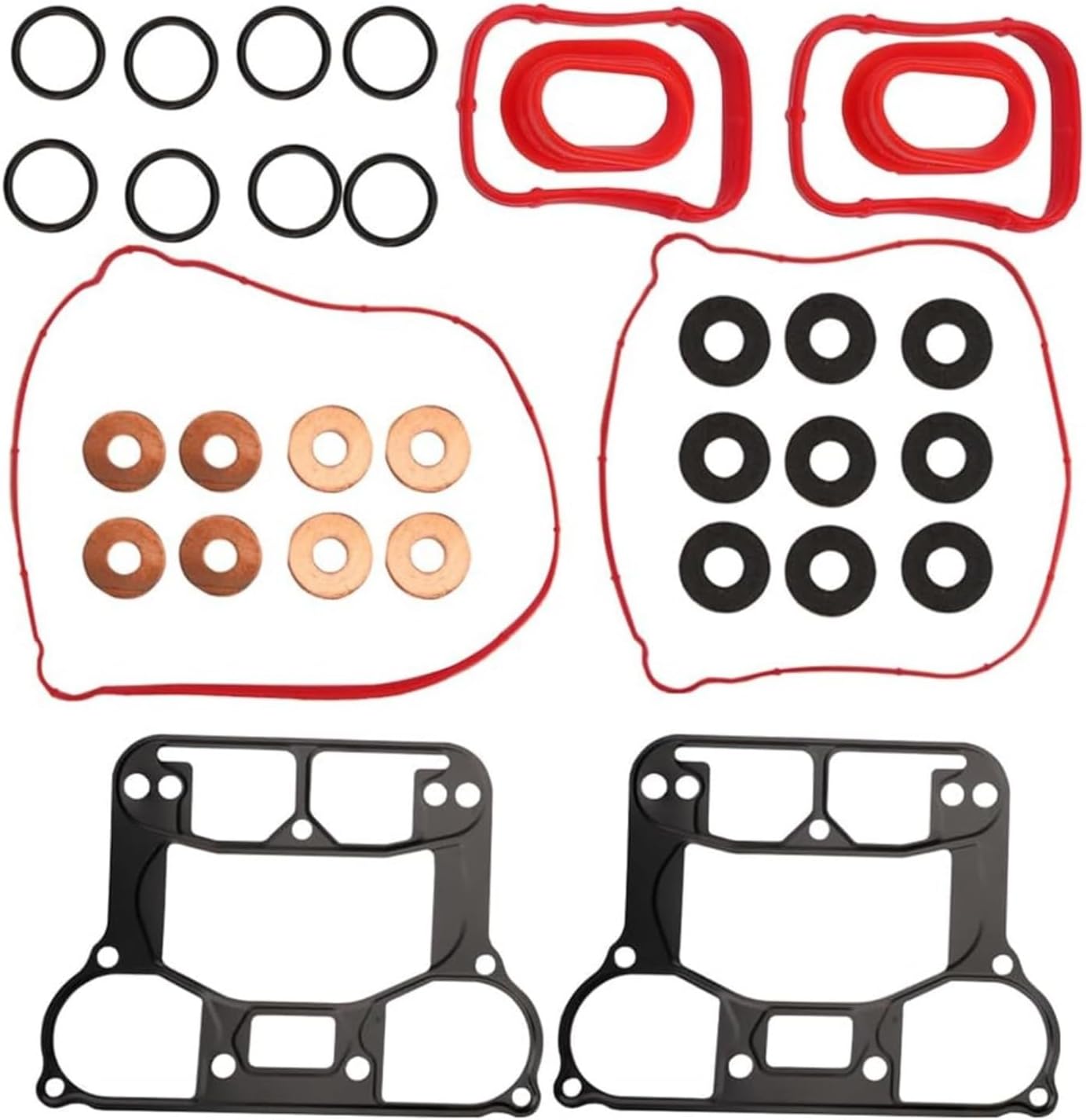 for Rocker Box Gasket Seal Set Kit Fit for 2007-Up XL Sportster,for 17030-07-X Rocker1703007 0934-2097 1730 07 X