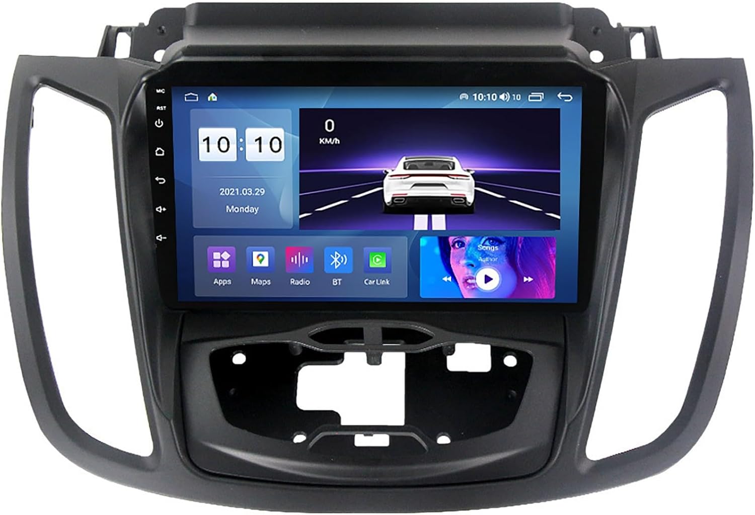 Car Radio Stereo, Android 12 Car Audio for F-ORD KUGA 2 Escape 3 2012-2019, 9 Inch GPS Navigation Supports 4G 5G/Bluetooth/Wireless Carplay/AUX Input/SWC M150S
