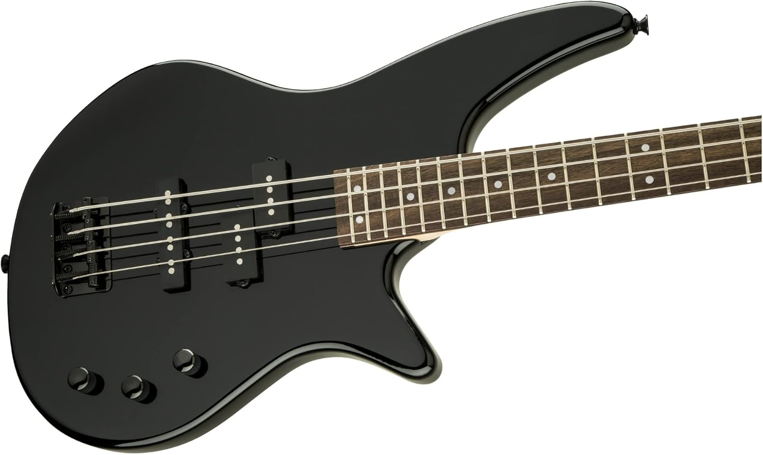 Jackson JS Series Spectra Bass JS2, Gloss Black, Laurel Fingerboard