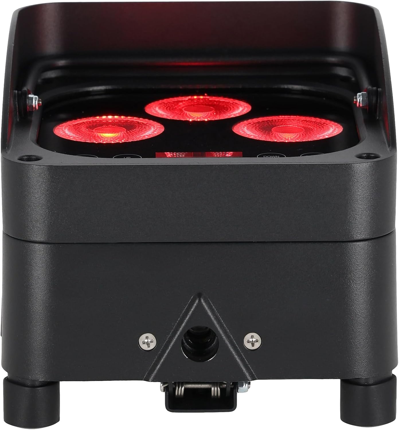 Rockville Wet PAR 50 25W Waterproof LED DJ Light, Wireless DMX, RF Remote, RGBWA+UV, Battery-Powered, IP64-Rated, Perfect for Outdoor Events and Mobile DJs