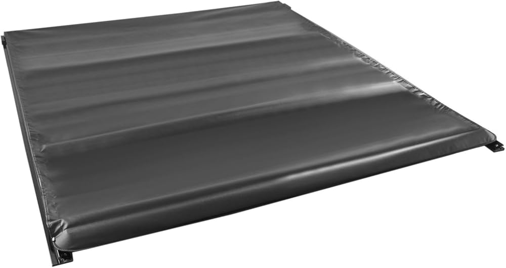 Tonneau Cover for Sierra 1500 1999-2006 6.5 ft Rollup Bed Rear Vinyl Mounting Hardware 1pc Black Textured