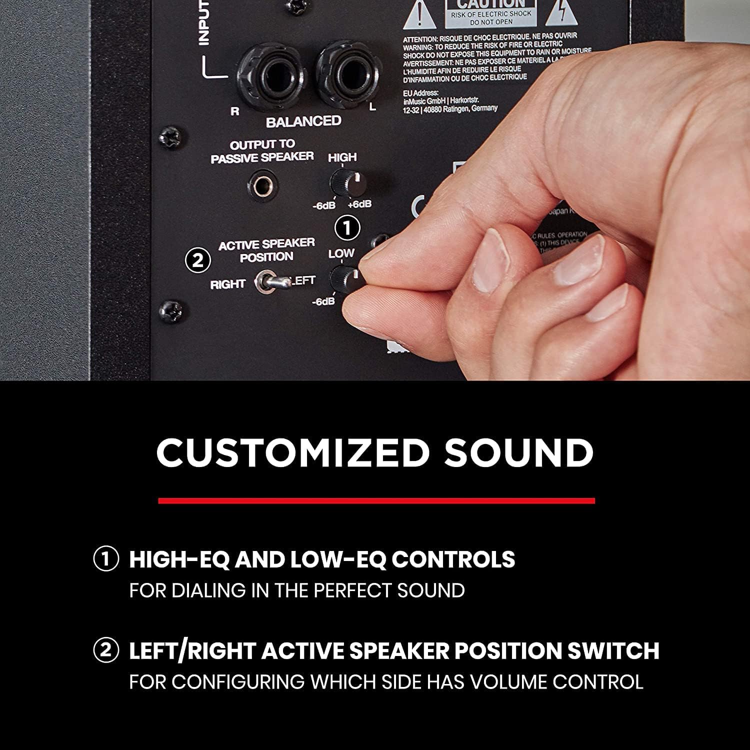 M-Audio BX3 and AIR 192|4-120-Watt Studio Monitors/Desktop Computer Speakers and USB Audio Interface for Gaming, Live Streaming, and Podcasting