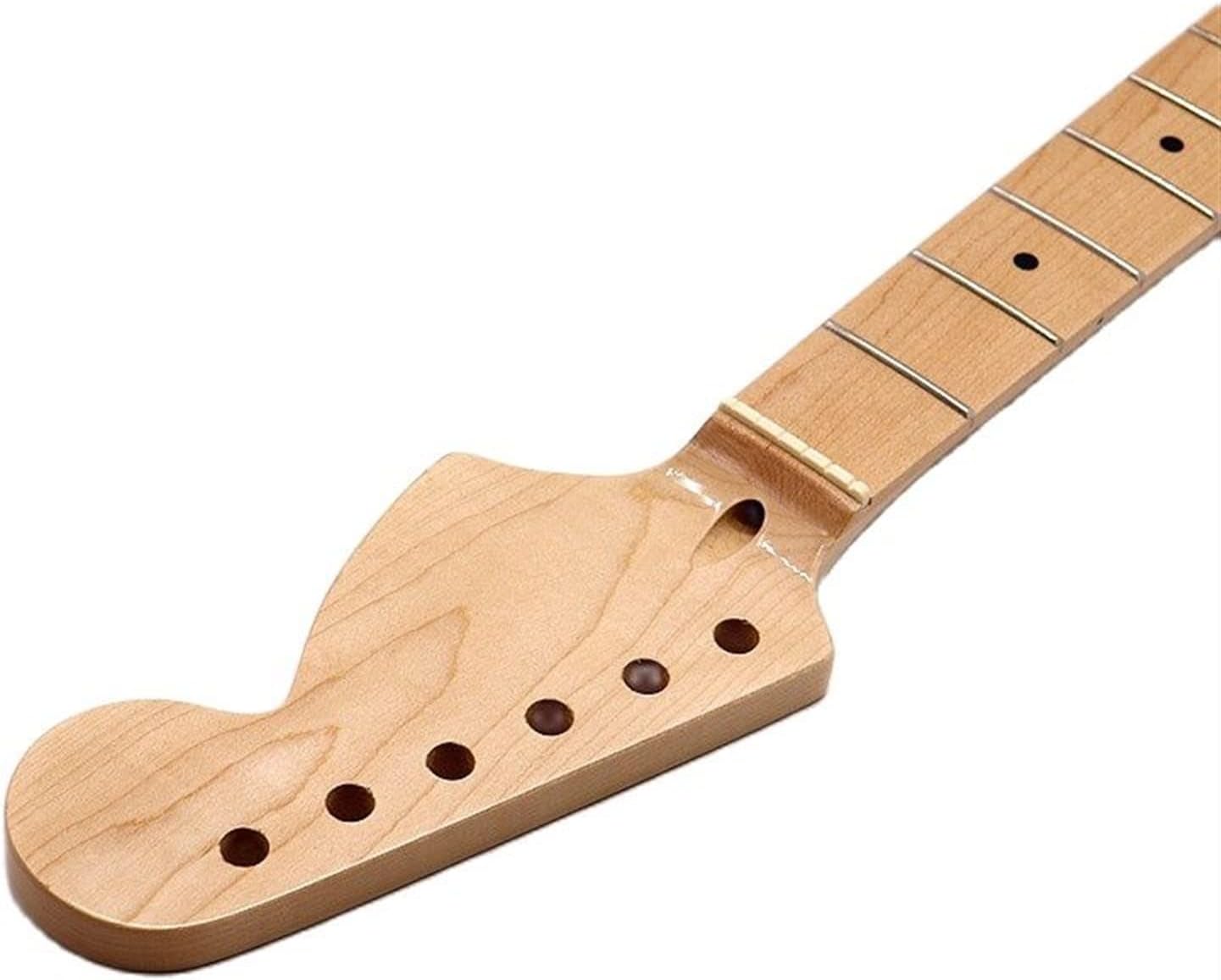 TSTS Electric Guitar Neck Natural Color Maple Big Head Neck for ST Electric Guitar Guitar ​Neck Replacement