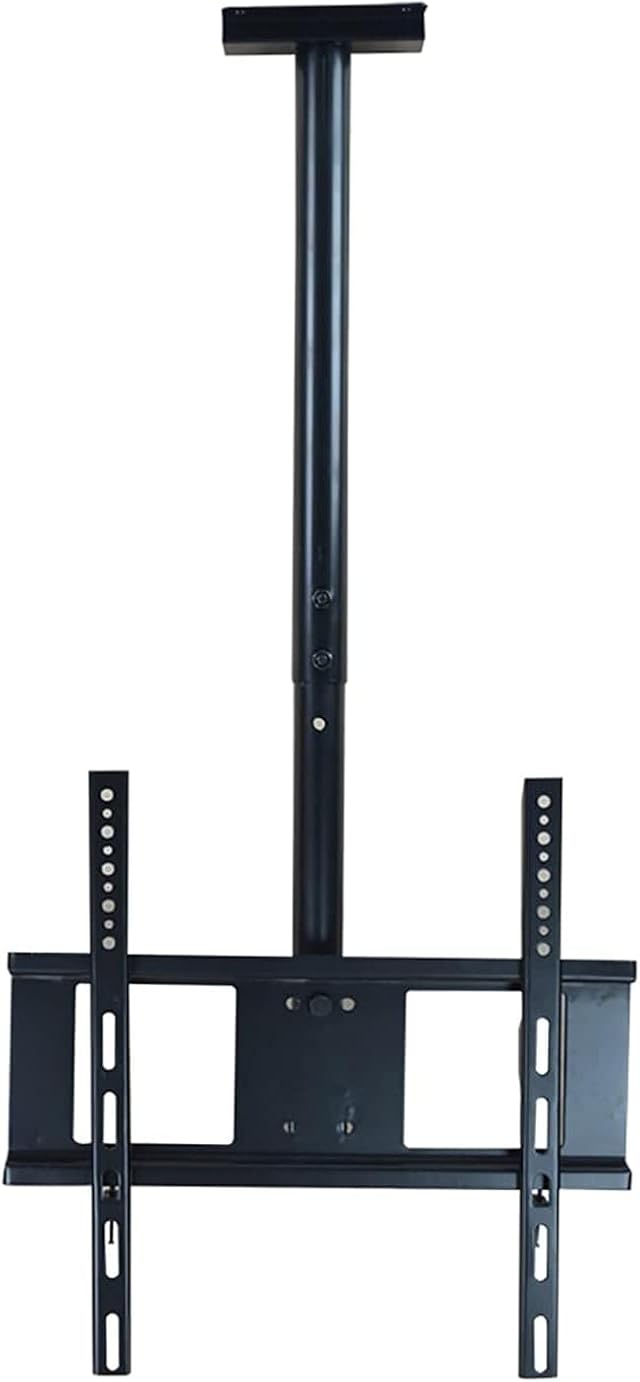 TV Stand TV Unit, TV Wall Mount Adjustable Wall Ceiling TV Mount for 32 to 60 Inch TV Swivel and Tilting Bracket, TV Pole Mount Holds Up 132lbs TV Mount TV Stand