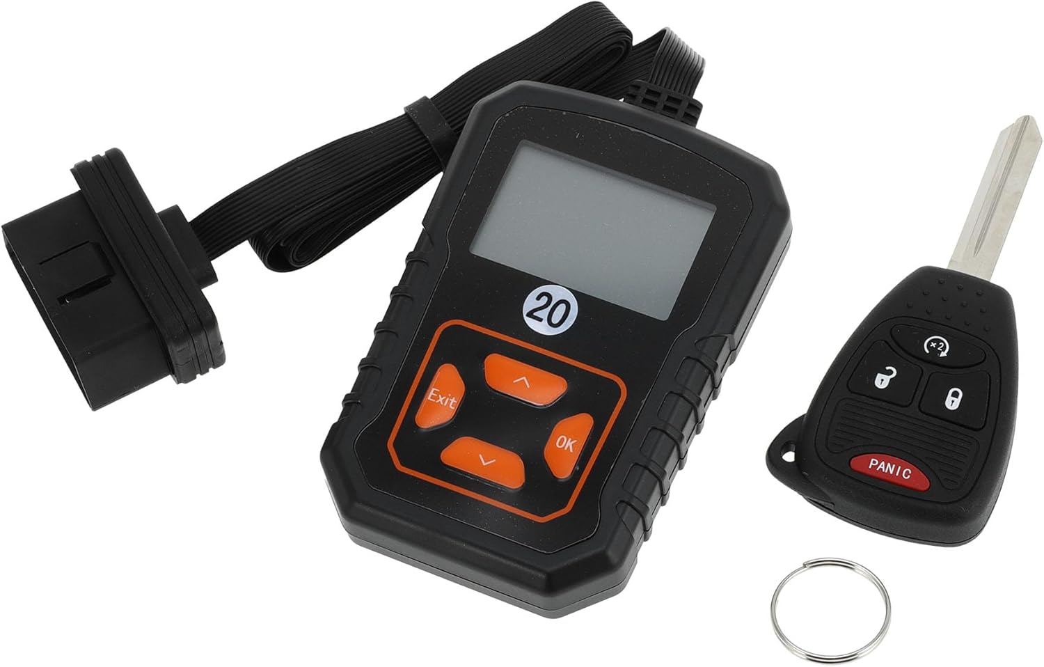 ACROPIX OHT692713AA Keyless Entry Remote Key Fob for Jeep Compass 2007-2017 315MHz Replacement Car Key Kit DIY Tool 4 Button