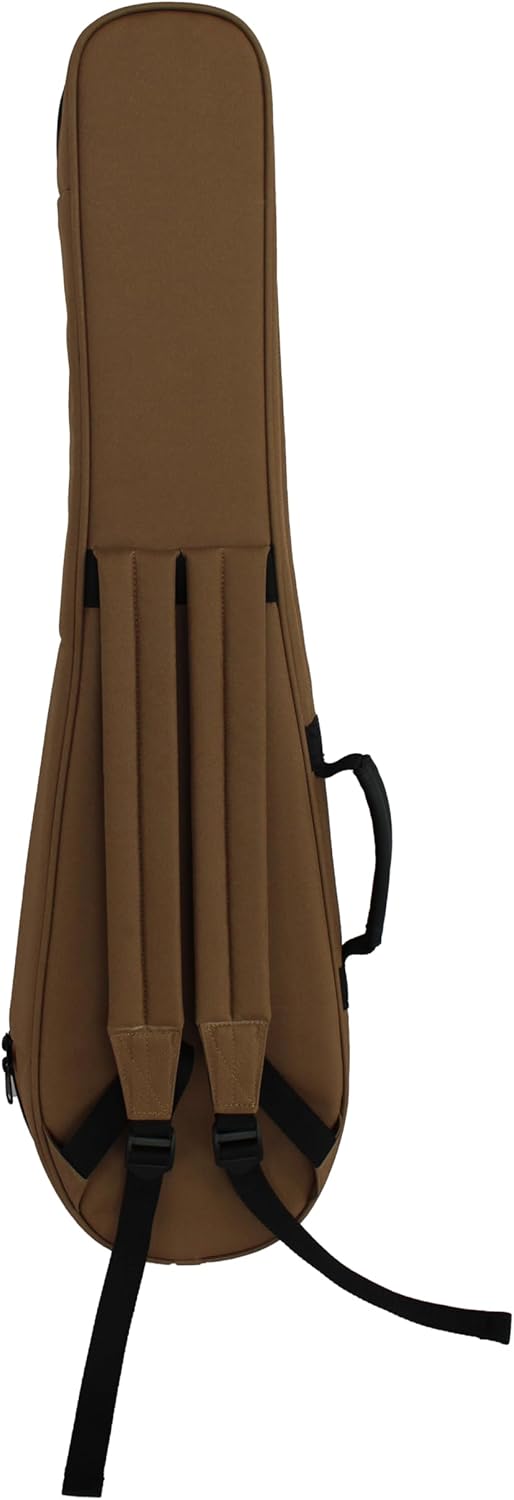 Boondocker D2 Dulcimer Guitar Sapele Mahogany with Henna Pattern Bundle with Gig Bag and Strap