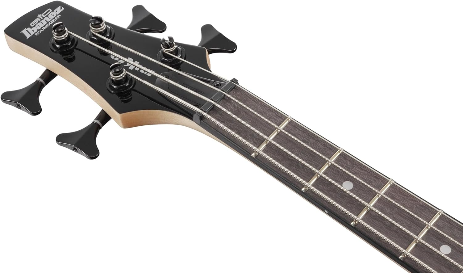 Ibanez GSRM20B SR Gio miKro Short-Scale Bass Guitar - Weathered Black Bundle with Gig Bag, Tuner, Strap, Instrument Cable, Austin Bazaar Instructional DVD, and Polishing Cloth