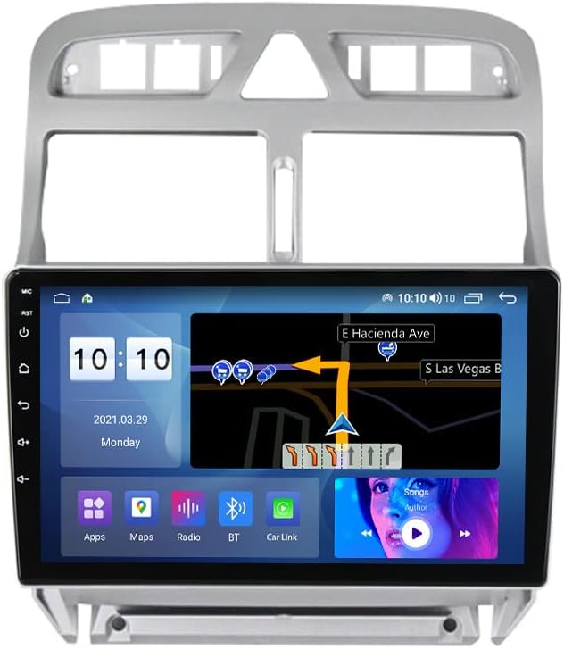 Generic Car Stereo Radio for Peugeot 307 2001-2008 2G RAM+32G ROM…