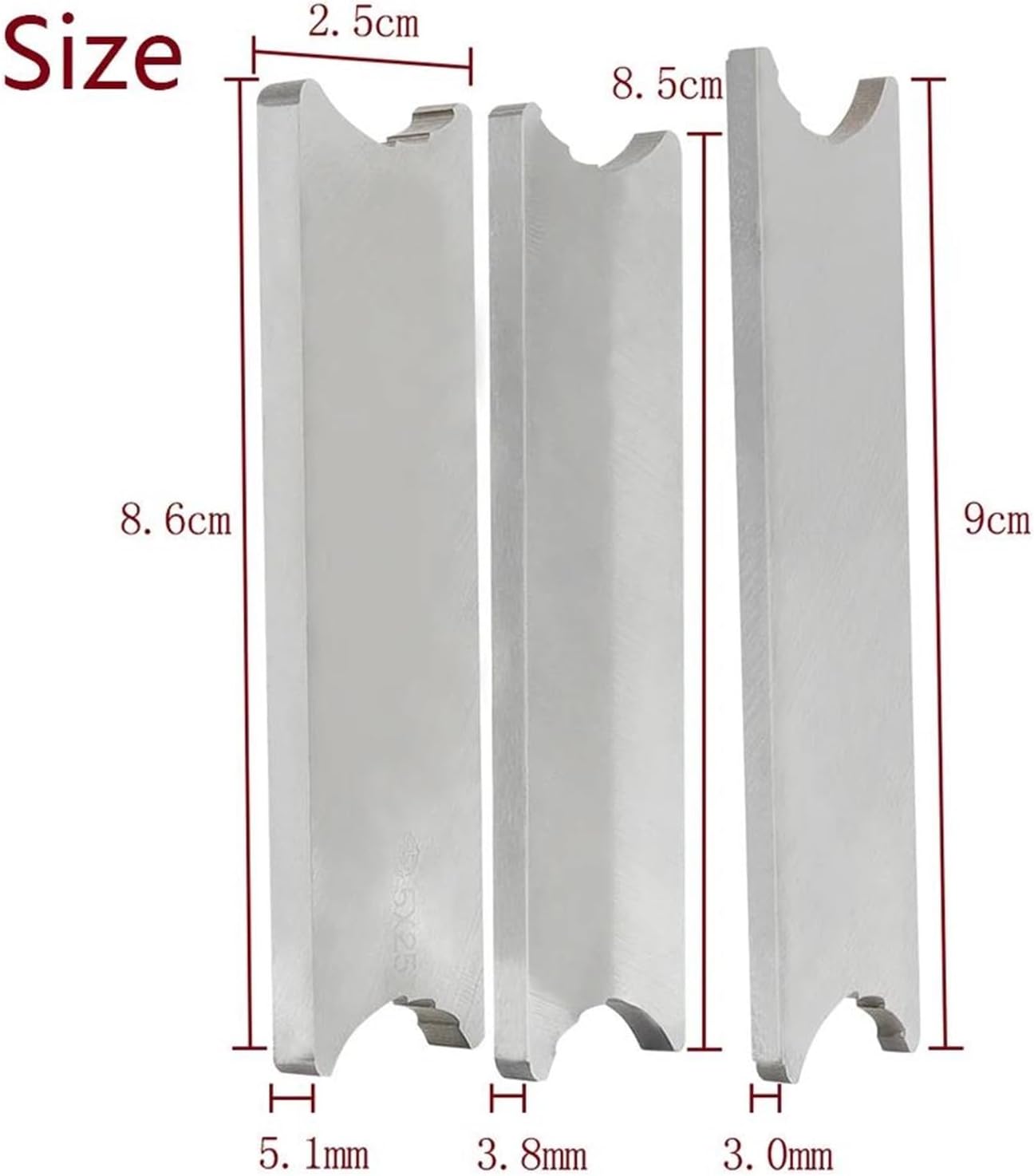 Clarinet Replacement Parts 3Pcs Clarinet Repair Tool Set Kit Stainless Steel Clarinet Cork Trimming & Grinding Tools Woodwind Instrument Parts