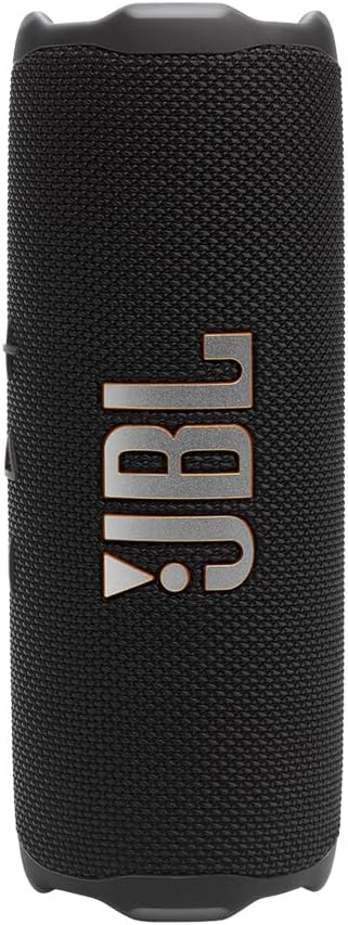 JBL FLIP 7 Waterproof Portable Speaker Bundle with gSport Carbon Fiber Case (Black)