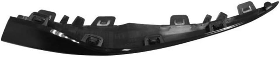 for Mercedes-Benz C43 AMG 2019 2020 2021 Bumper Cover Molding Driver Side | Front | Lower | w/Night Package | Made of ABS Plastic | Bright Black | Replacement for MB1046164 | 2058856604