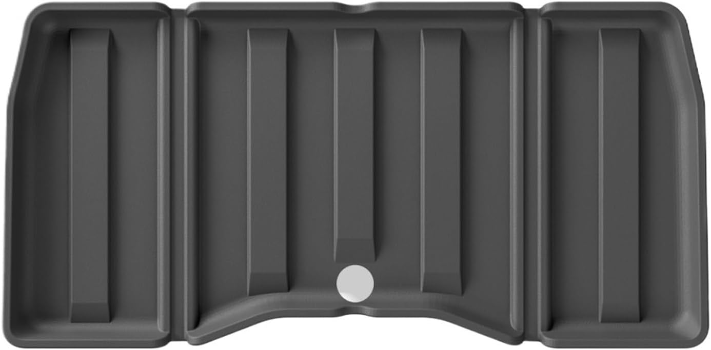 Car Floor Mat Compatible for Tesla Cybertruck TPE Non-Slip Foot Pad Cargo Liner Protective Interior Accessories(Lower Trunk mat 1Pcs)