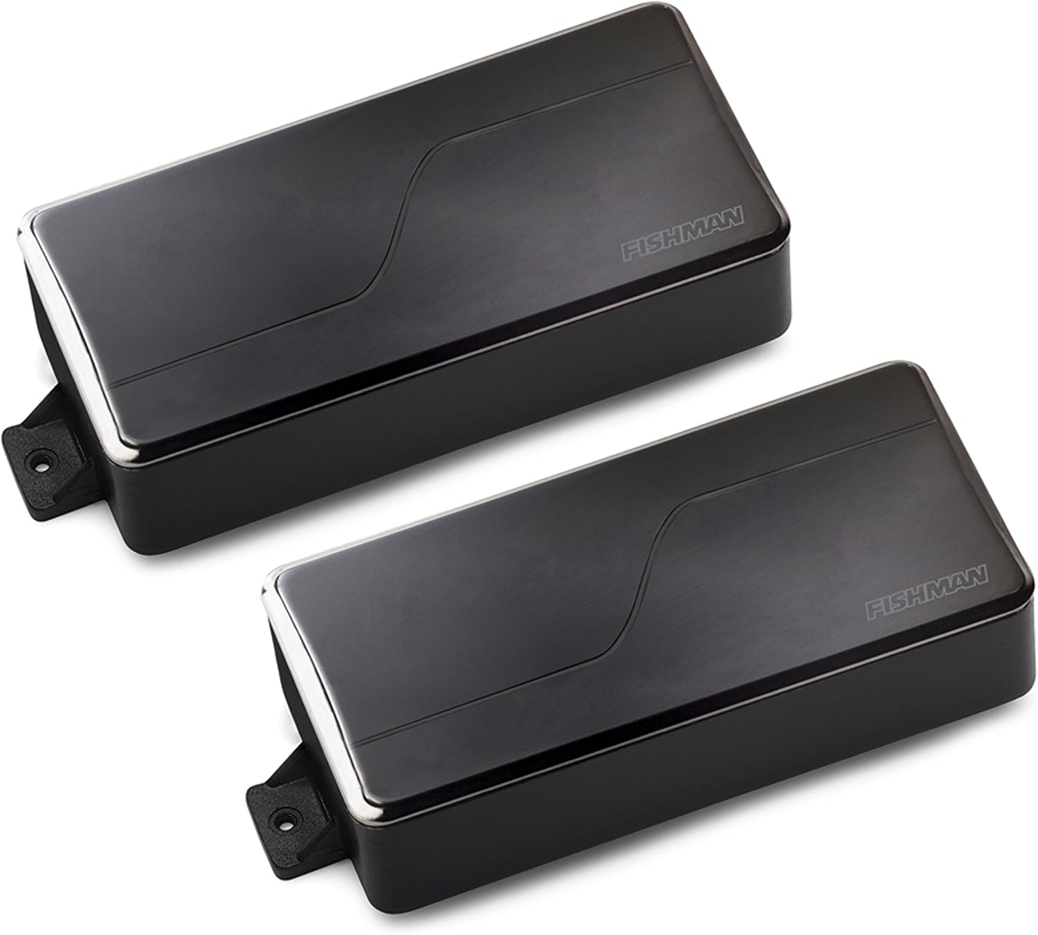 Fishman Fluence 7-String Modern Humbucker Alnico & Ceramic Pickups Set, Black Nickel