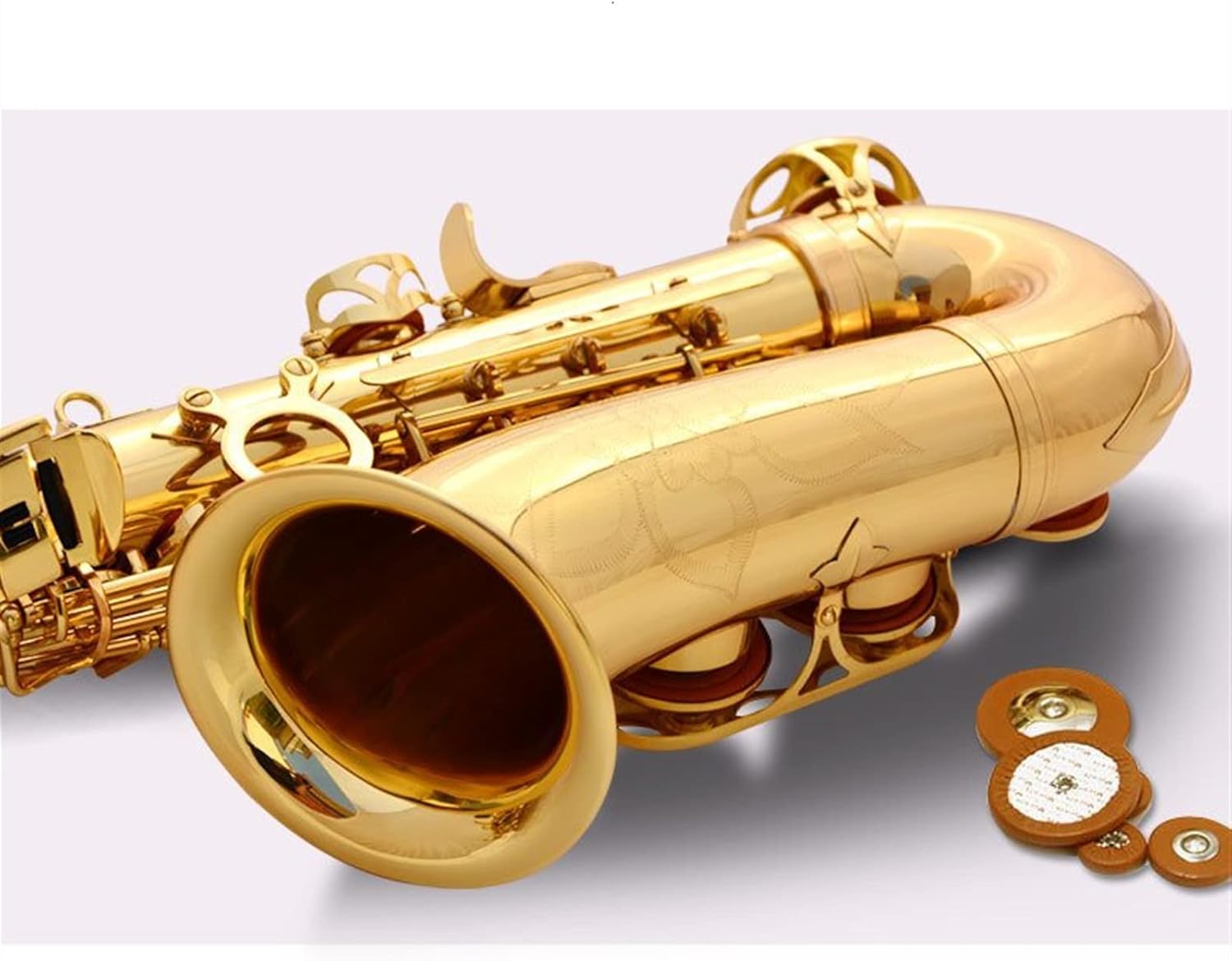 KESHUO E Flat Alto Saxophone Saxophone Instrument Western Wind Instrument Beginner Level Brass Sax Beginners Kit