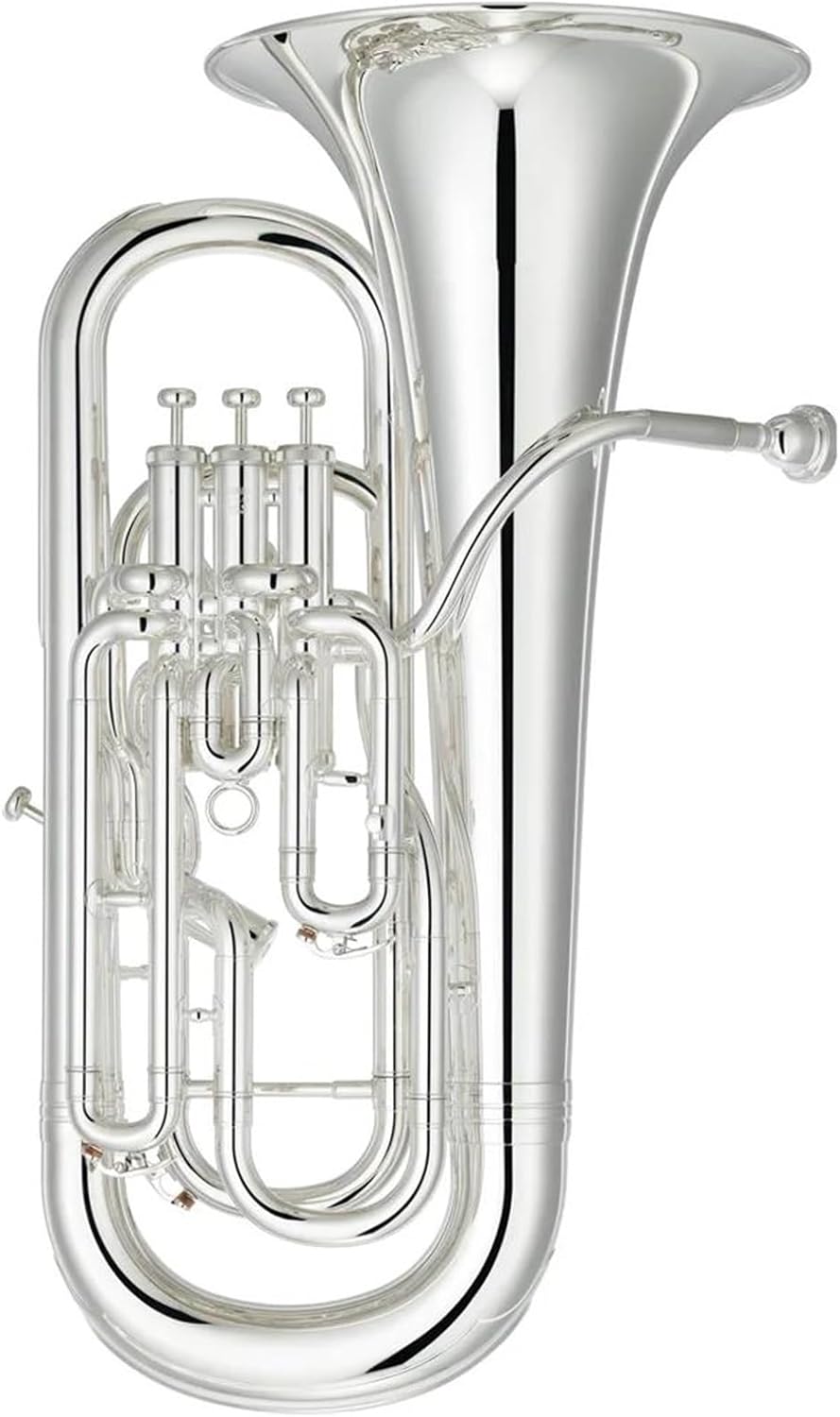 TSTS euphonium instrument High Grade Silver Plated Euphonium 4 Pistons Tone Bb Compensating