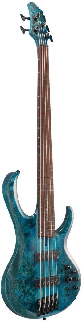Ibanez BTB945 Standard 5-String Bass Guitar, Rosewood Fingerboard, Cosmic Blue