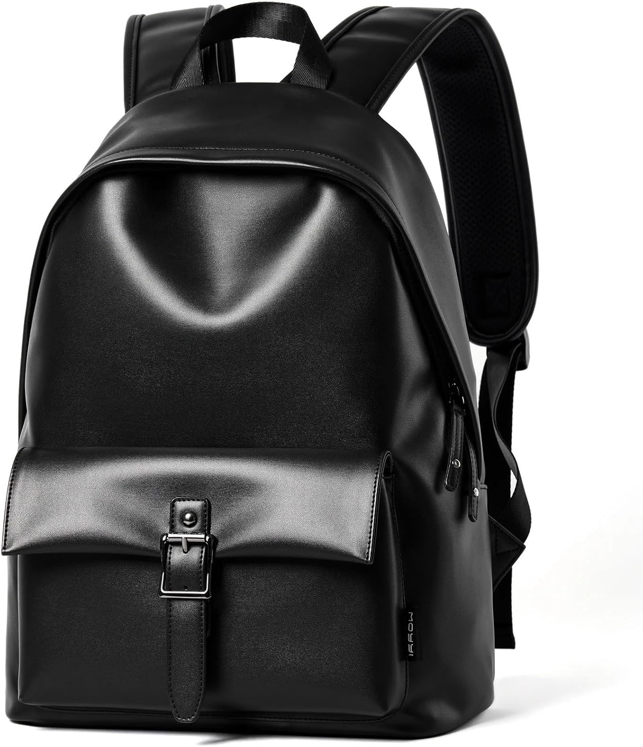 14 Inch Leather Travel Backpack For Men – Anti-Theft Waterproof Business Backpack With Large Capacity