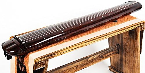 OrientalMusicSanctuary JIAOYE (Banana Leaf Design) Reclaimed Century Old Fir Guqin for Advanced Performers