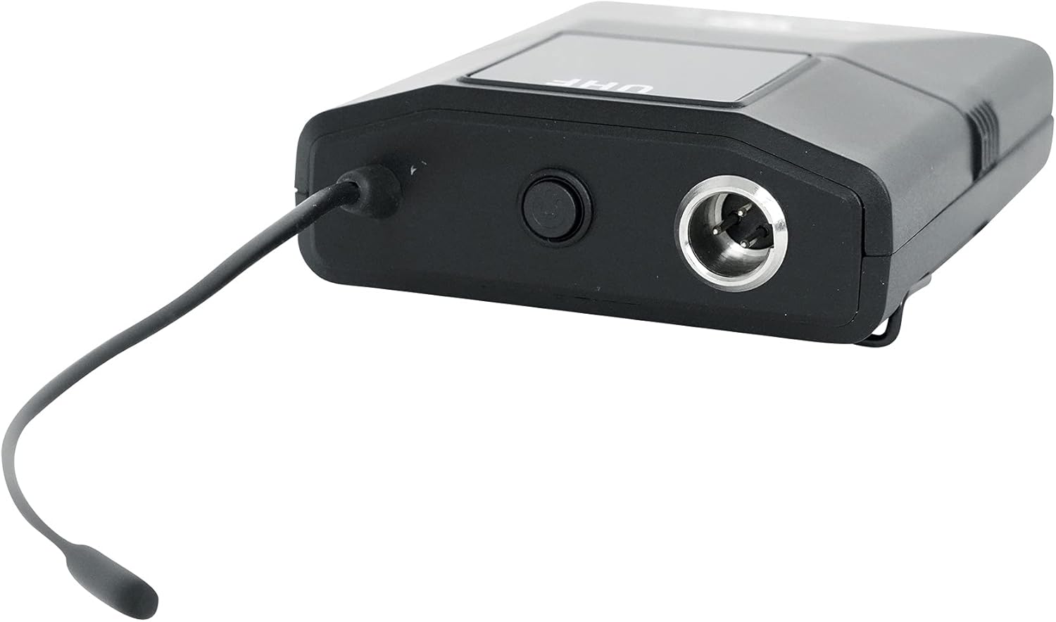 Rockville RWM-4Z Quad Wireless UHF Handheld/Headset Microphone System (4 Mics), 20 Adjustable Frequencies, LCD Display, Metal Build, for Karaoke and Live Events