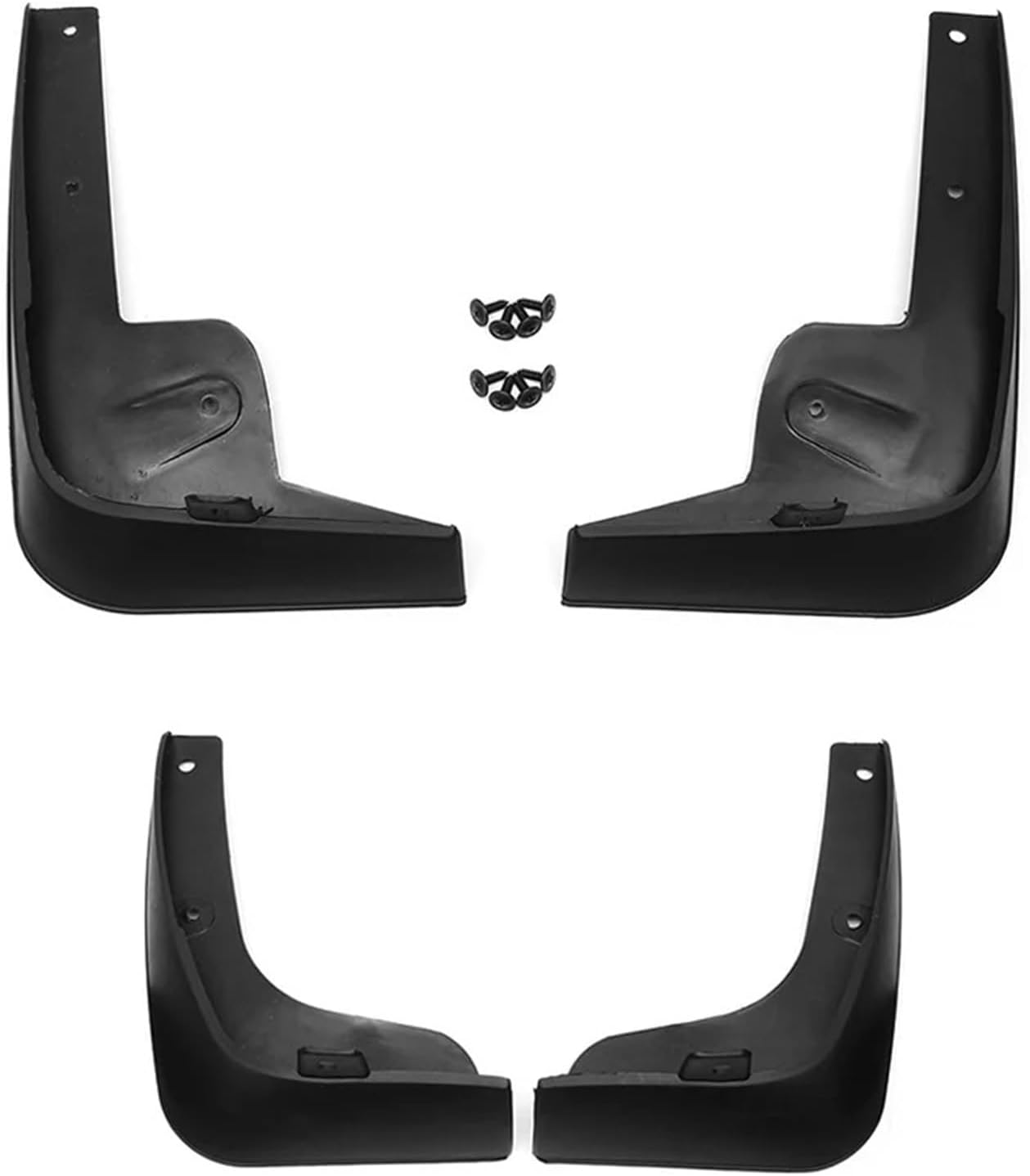Plain Front Rear Mud Flaps Compatible for Nissan Tiida Versa C11 2007-2011 Hatchback Fender Splash Guard Mud Flap Car Accessories