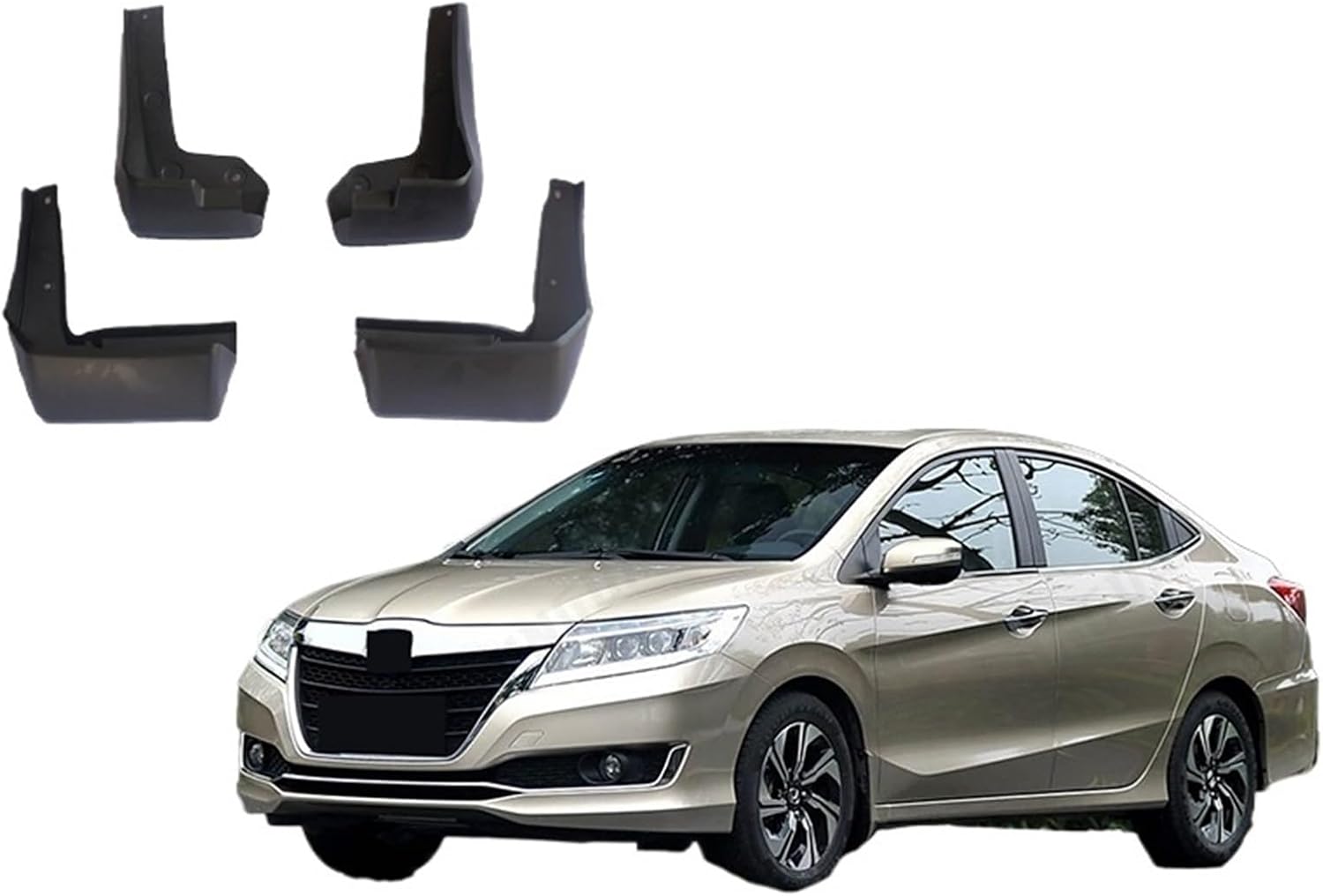 Compatible with Crider 2013-2018 2014 2015 2016 2017 Fender Mudguard Mud Flaps Guard Splash Flap Mudguards Car Accessories