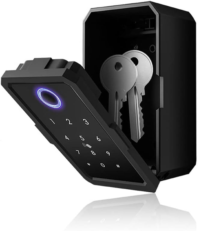 Outdoor Waterproof Safe Security Intelligent Password Storage Lock Tuya APP Key Box Anti-Theft Box