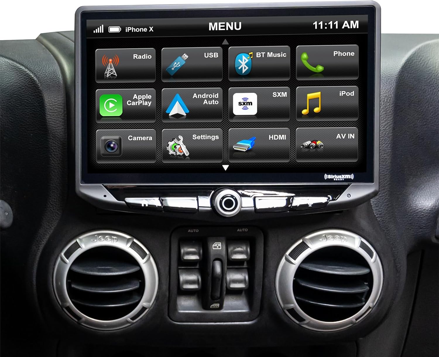 STINGER HEIGH10 Wrangler JK Stereo Replacement 10