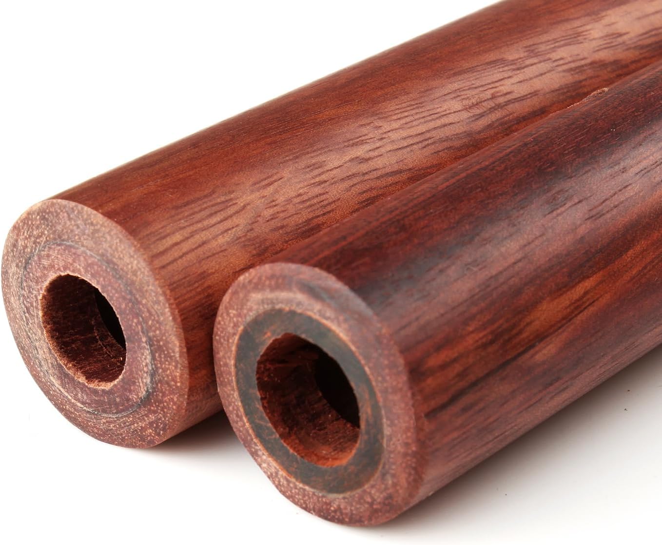 Handmade Natural Wood Quena Flute Wood Musical Instruments Wind Cultural 'Andean Tradition' (Red)