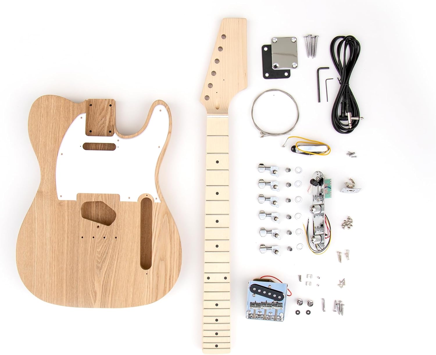 TL style Ash Build Your Own Guitar Kit