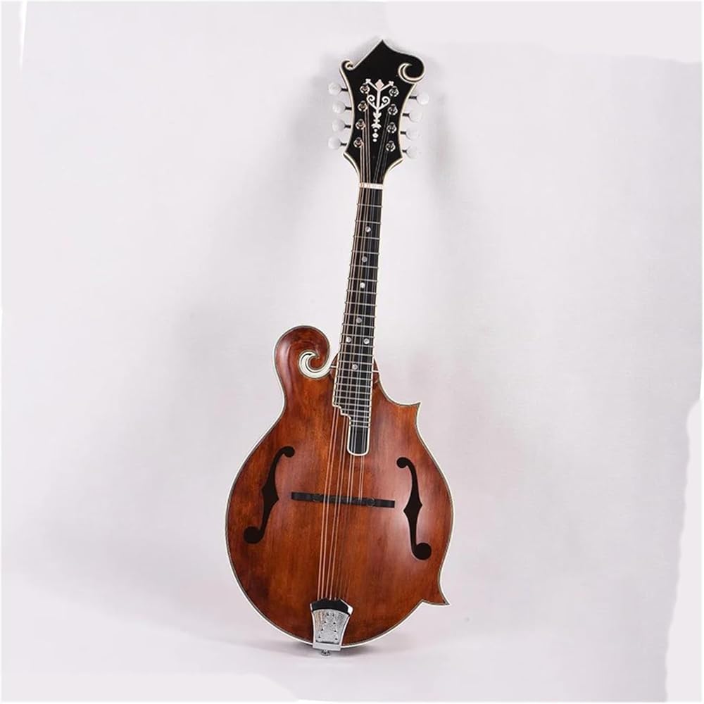 Adult Mandolin Musical Instrument Handmade F Style Mandolin Solid Spruce Top