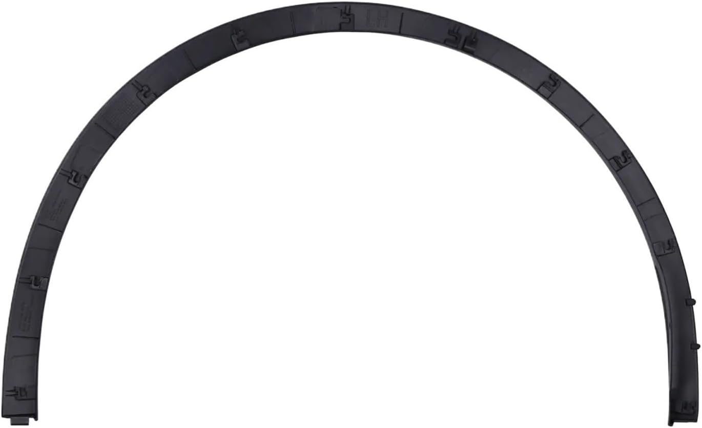 Car Front Wheel Molding Compatible For 2020-2023 Tesla Model Y Fender Flare Eyebrow ABS 1494185-00-B 1494161-00-B 1494186-00-B 1494162-00-B(Right)