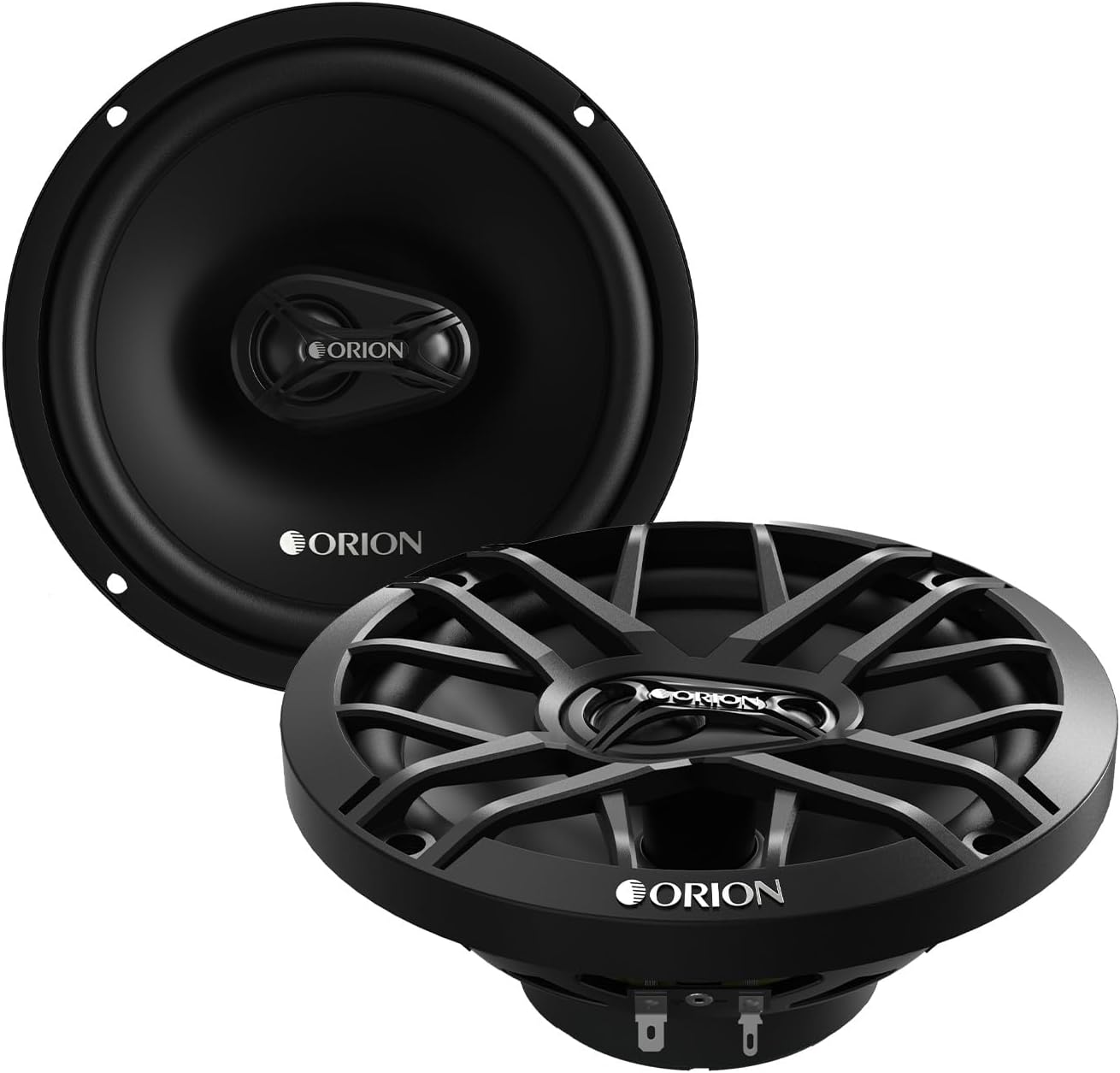 ORION XTR Series XTR65.3 3-Way Coaxial Car Audio System - 6.5” Speakers, Full Range, Enhanced Bass, 400W, 4 Ohms, Easy Installation, Polypropylene Cone W/Butyl Rubber Surround (Pair)