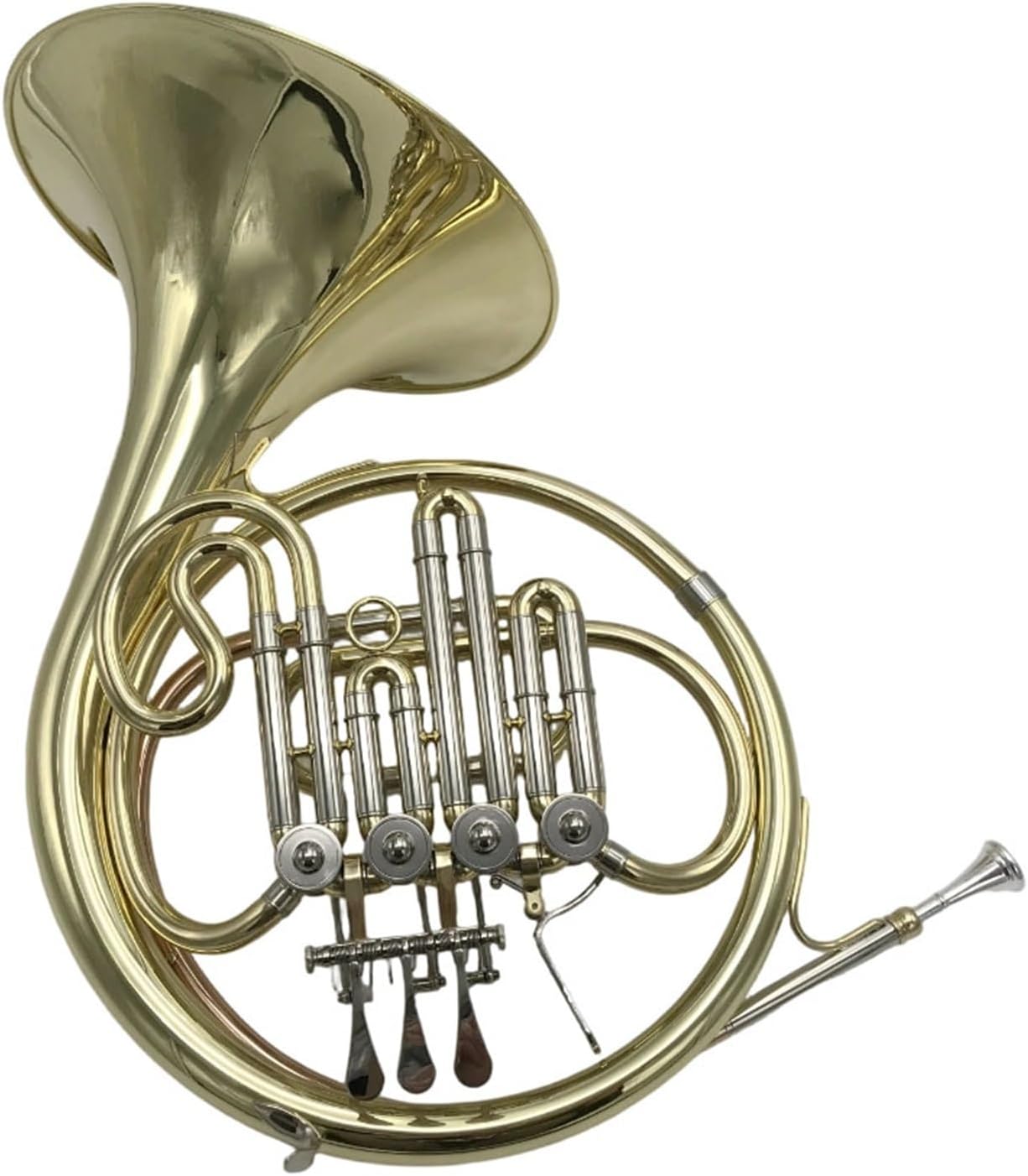 4 Key French Horn French Horn Brass Instrument Four Key Single Row One Piece B Flat