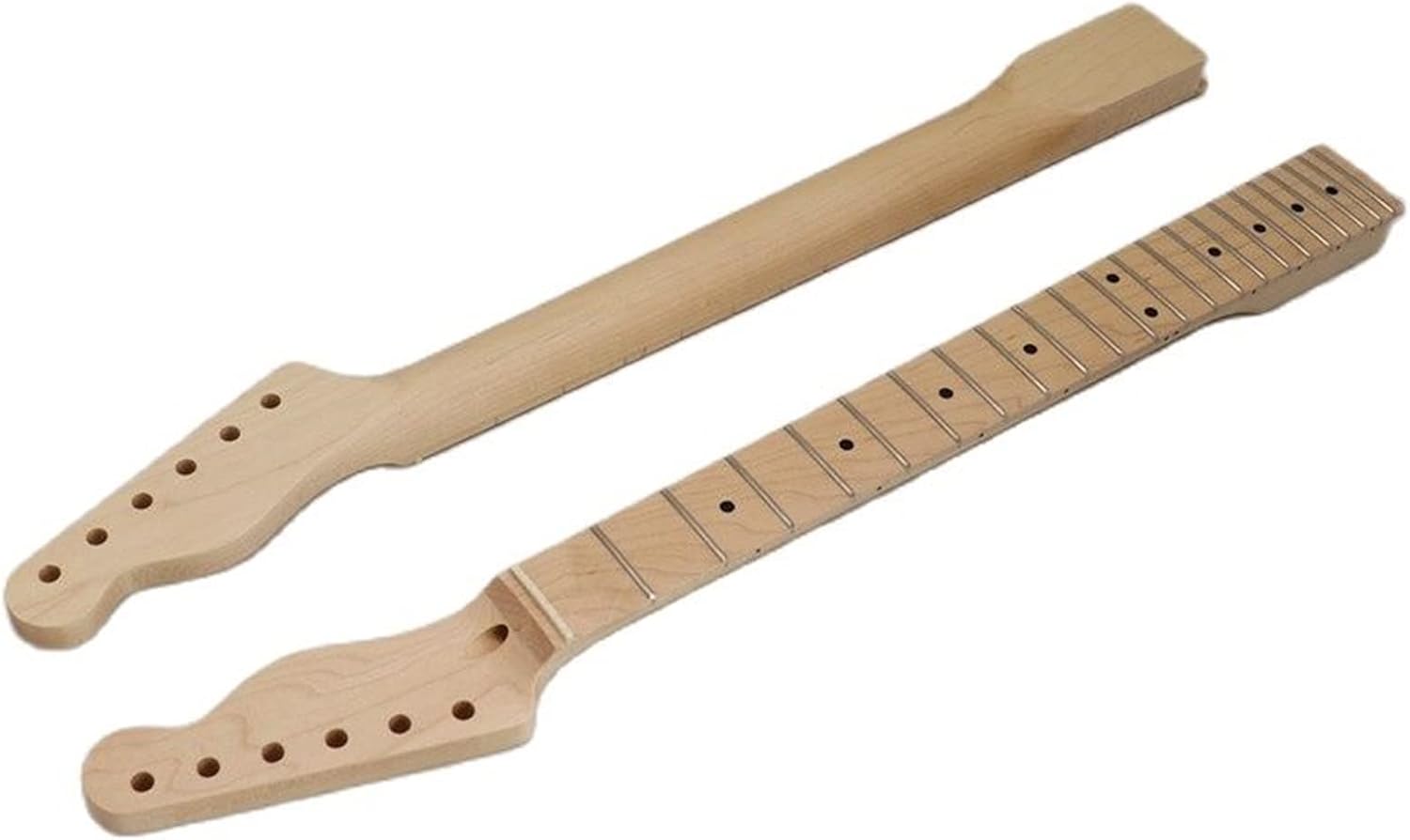Matte Finish Guitar Neck Canada Maple Electric Guitar Neck Natural Color 6 Strings Guitar Arm 22 Frets Electric Guitar Neck