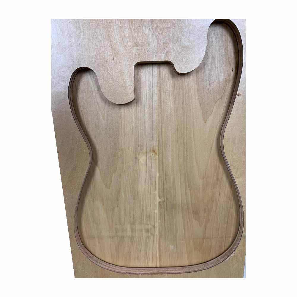 Exotic Wood Zone's Yellow Poplar bass Guitar Body Blank | Electric Guitar Body Blank | Solid Body Electric Guitars Blank | Guitar Luthier Tonewood Suppliers | Glued Unplaned - 21