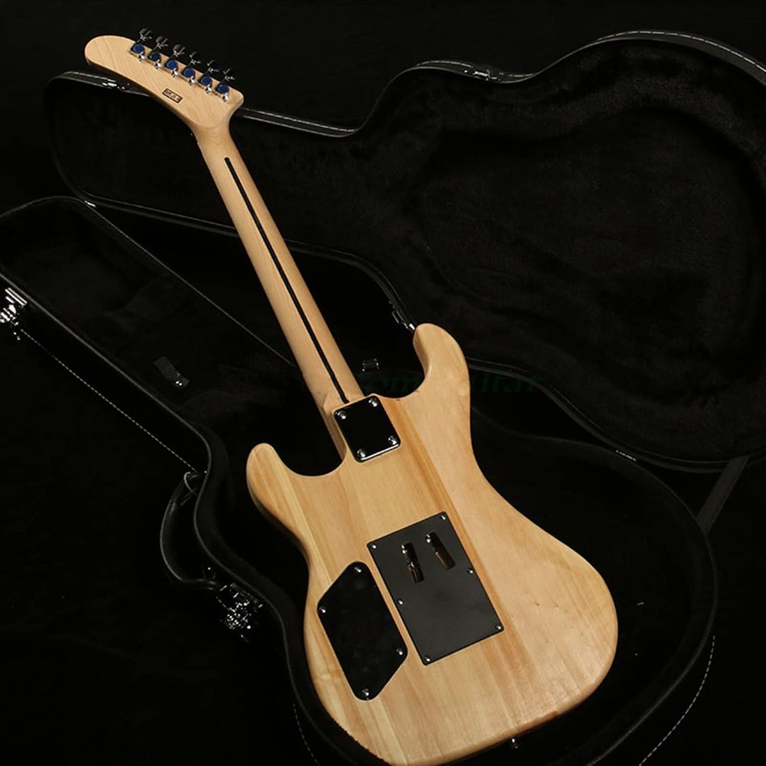 Unfinished Electric Guitar DIY Kits Maple Neck Fingerboard Build Your Own Electric Guitar Unfinished Guitar Set