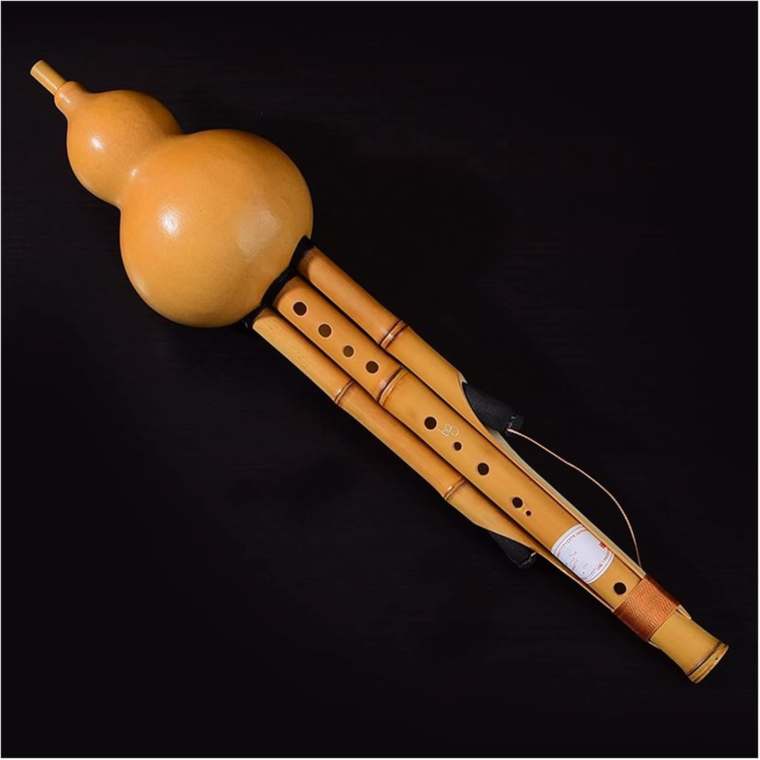 FLFL Hulusi Bass 3 to Treble 3 Nine/Ten/Eleven Holes in C Key Hulusi (Color : Nine Holes, Size : B-Tune)