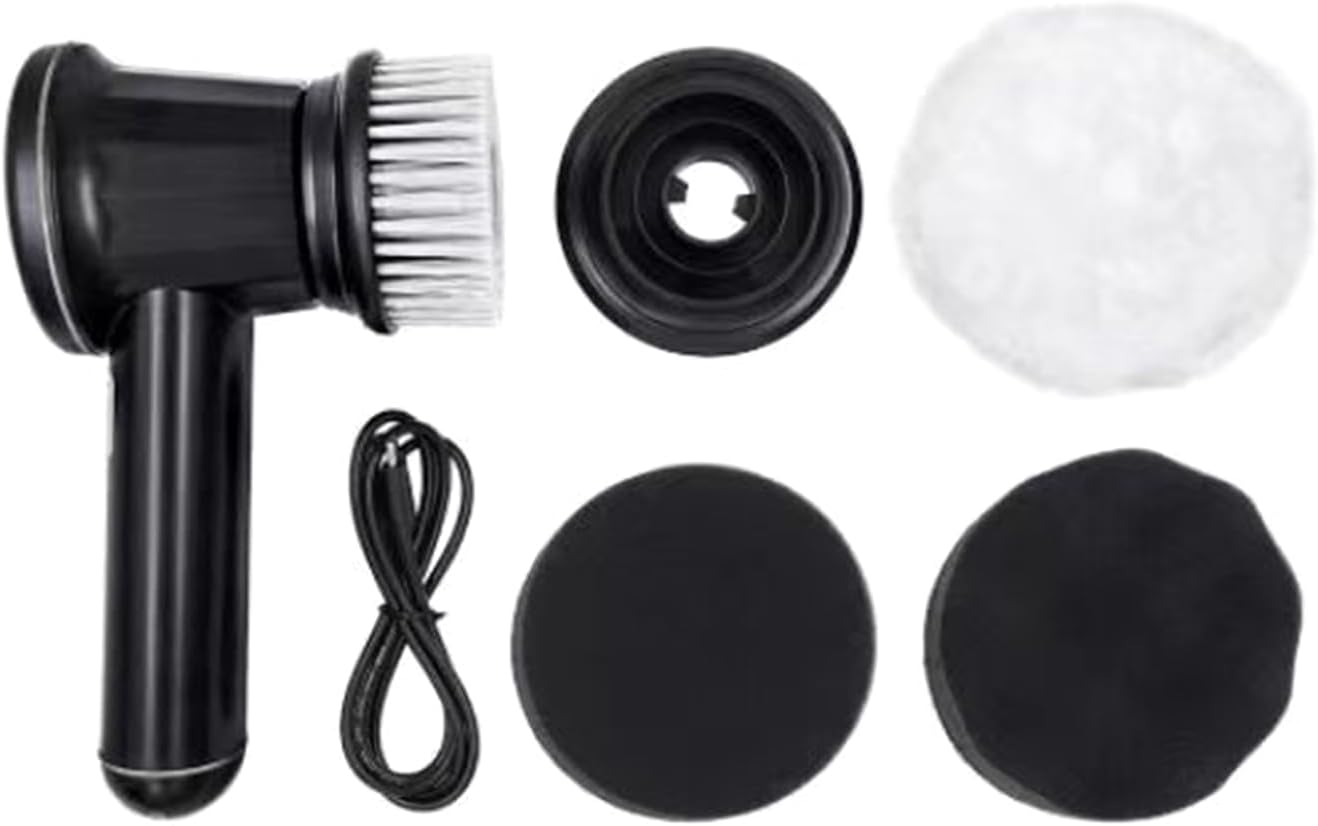 Electric Angle Grinder Polisher Adjustable Speed Auto Waxing Tools Portable Car Polishing Buffing Machine Waxing Tools For Kit Organizer-storage Silicone Professionals Variable Speed