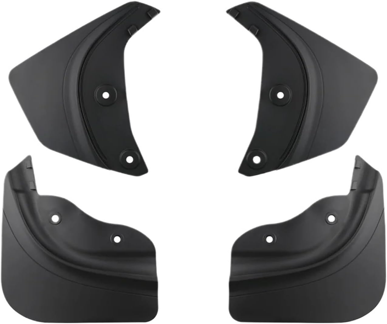 Car Mudguards Mudflaps Compatible For Tesla Model Y 2021-2024 Splash Guards 4 Pcs No Drills Fender Mud Guards Exterior Accessories