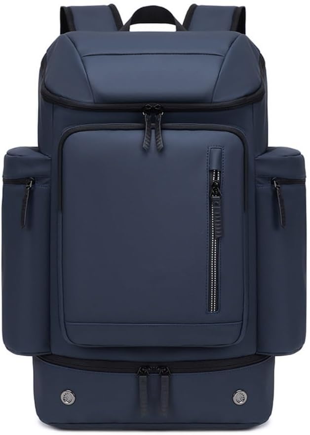 Outdoor-Style Multi-Pocket Backpack for Men & Women, Daily Commute & Travel Bag -Can be given as a gift(Blue)
