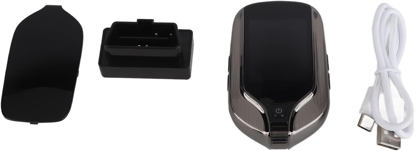 MA-100 Smart Key Universal Remote, LCD Touch Screen Keyless Entry Fob, Push Start Stop Engine Control System