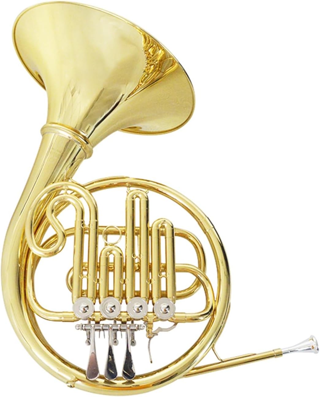 A key single row 4 key French Horn suitable for beginners