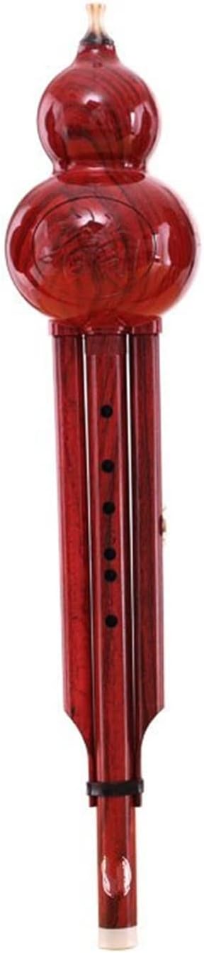 FLFL Hulusi Handmand Resin Hulusi Flute Bass D AGF E Tone Hulusi Two-Tone Folk Musical Instrument (Color : BB Key)