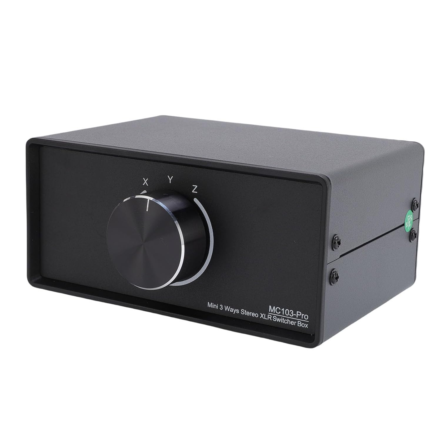 WALFRONT Passive 3 Way Stereo Sound Converter 1 in 3 Out Balanced Sound Converter XLR Interface Balanced Less Interference for Flexible Audio Selection