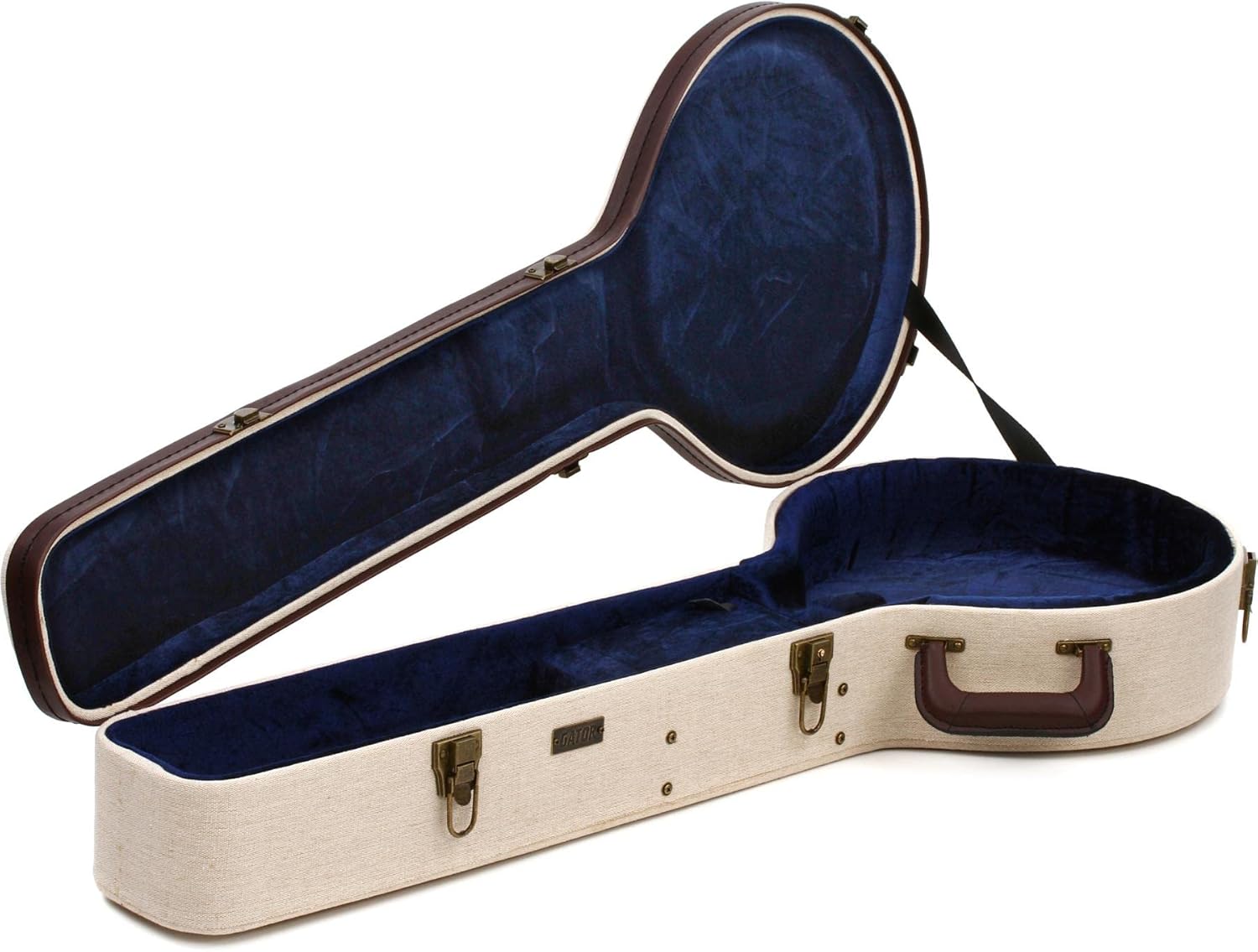 Gator Cases Journeyman Series Deluxe Wood Case for Banjos (GW-JM BANJO XL)