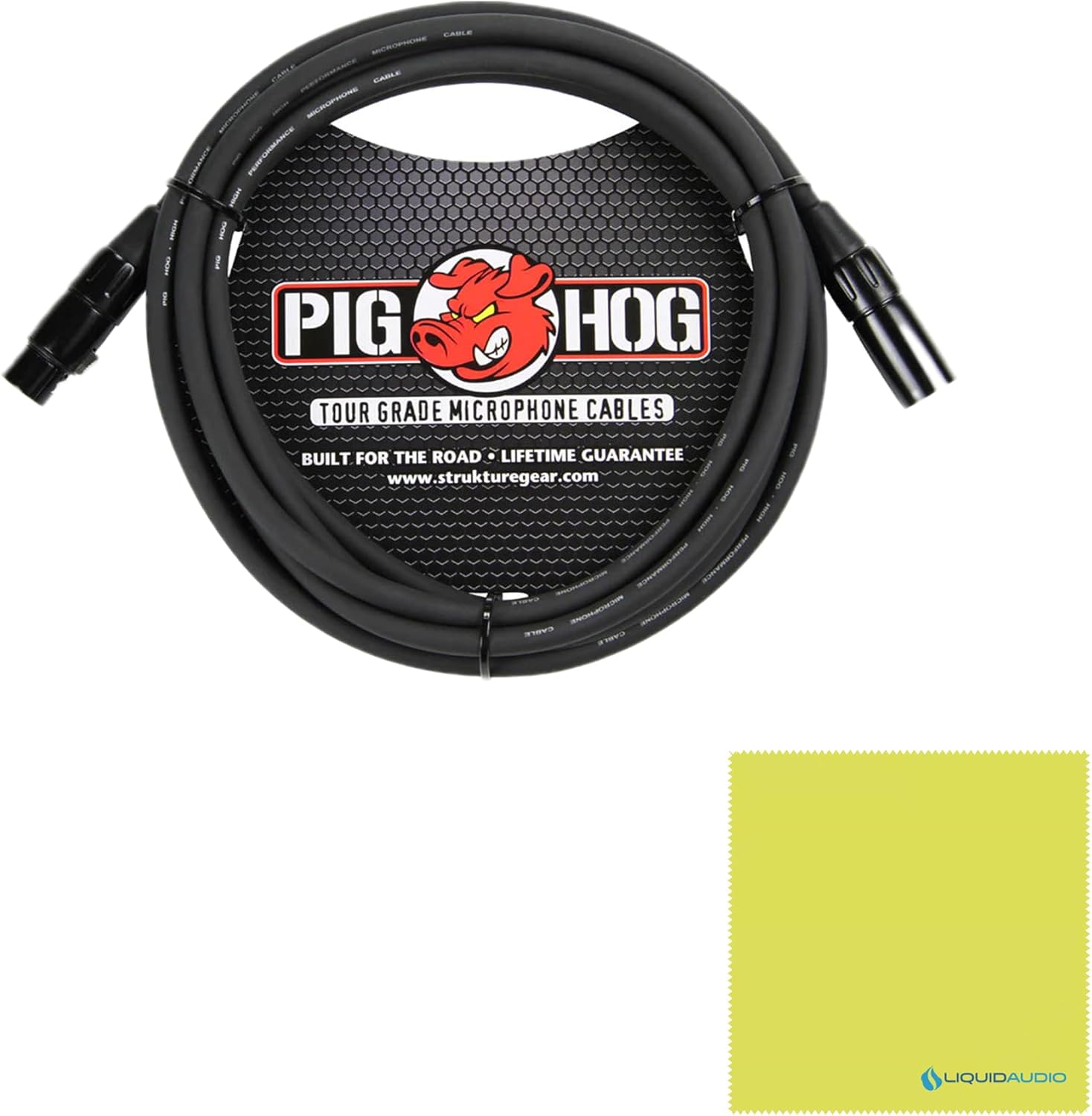 sE Electronics Z5600a II Large-Diaphragm Tube Condenser Microphone Bundle w/Pig Hog PHM10 8mm Mic Cable Polishing Clot
