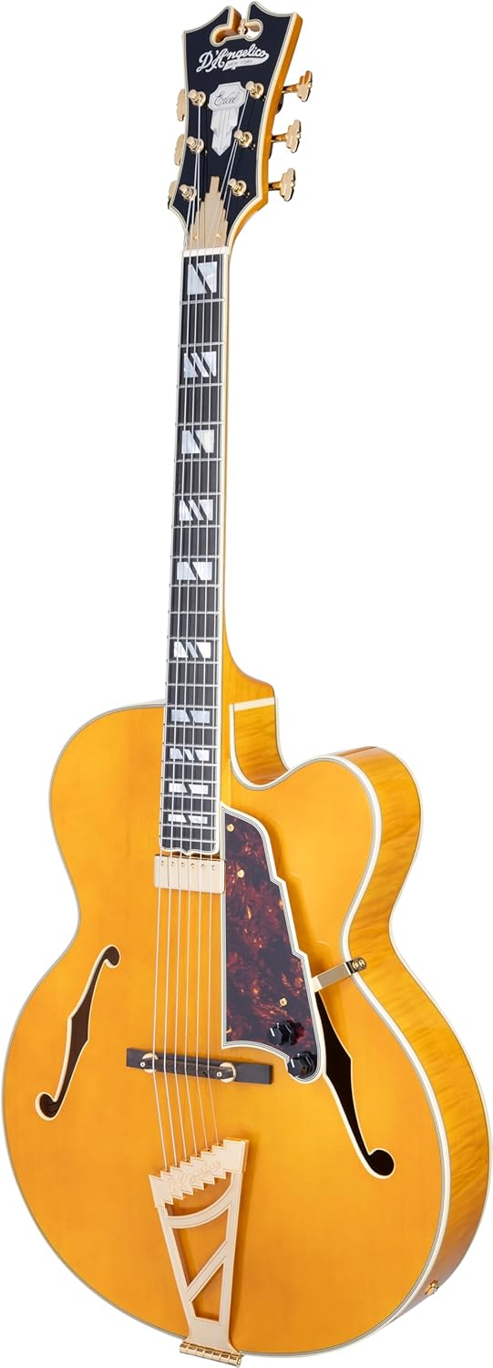 D'Angelico Excel EXL-1 Hollowbody Electric Guitar - Amber