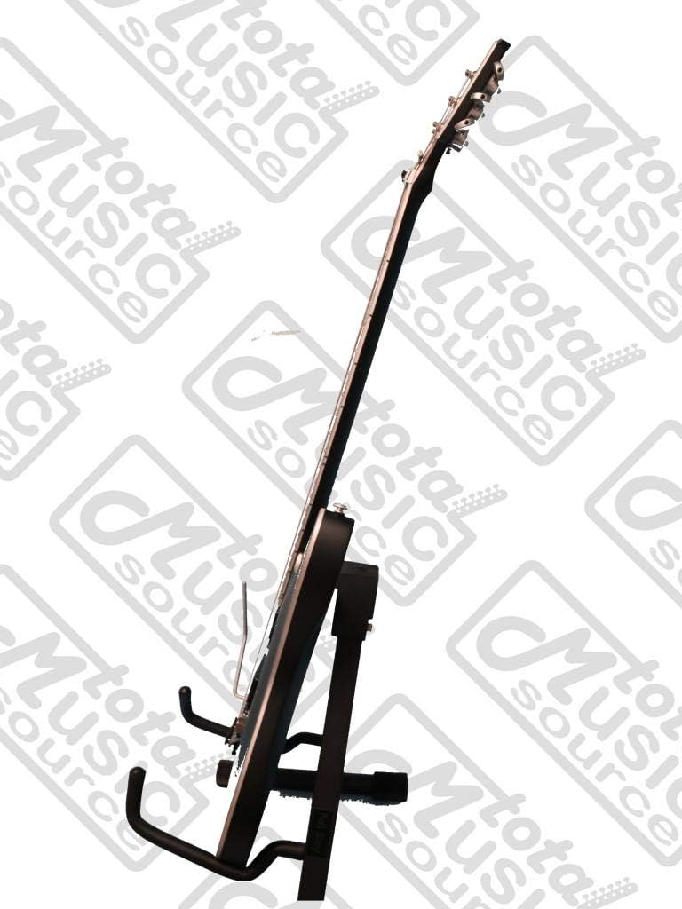 Schecter LEFTY Damien Platinum 6-FR Electric Guitar, Mahogany, Satin Black, 1184